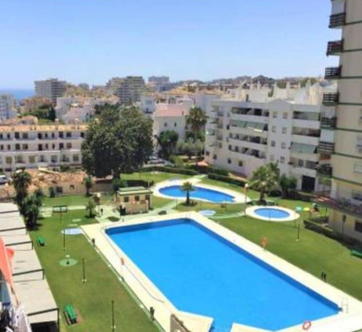 Estudio Con Vista Al Mar A 200 Mts De La Playa เบนัลมาเดนา ภายนอก รูปภาพ