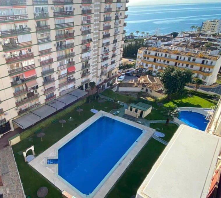 Estudio Con Vista Al Mar A 200 Mts De La Playa เบนัลมาเดนา ภายนอก รูปภาพ